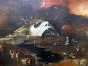 Descenso de Cristo a los infiernos de Hieronymus Bosch